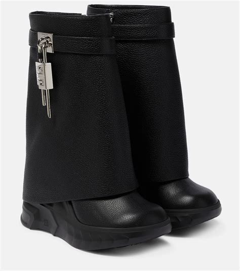 givenchy black ankle boots|givenchy shark boots price.